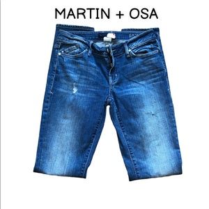 MARTIN + OSA long inseam slim fit jeans